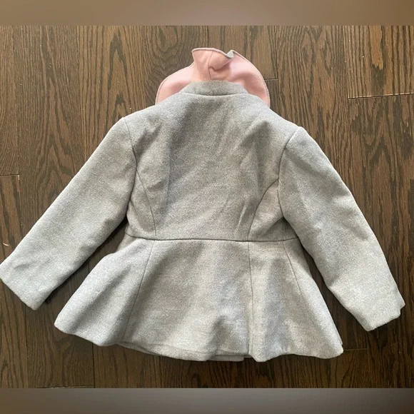 S. Rothschild  Ruffle Trim Coat - Picture 4 of 7